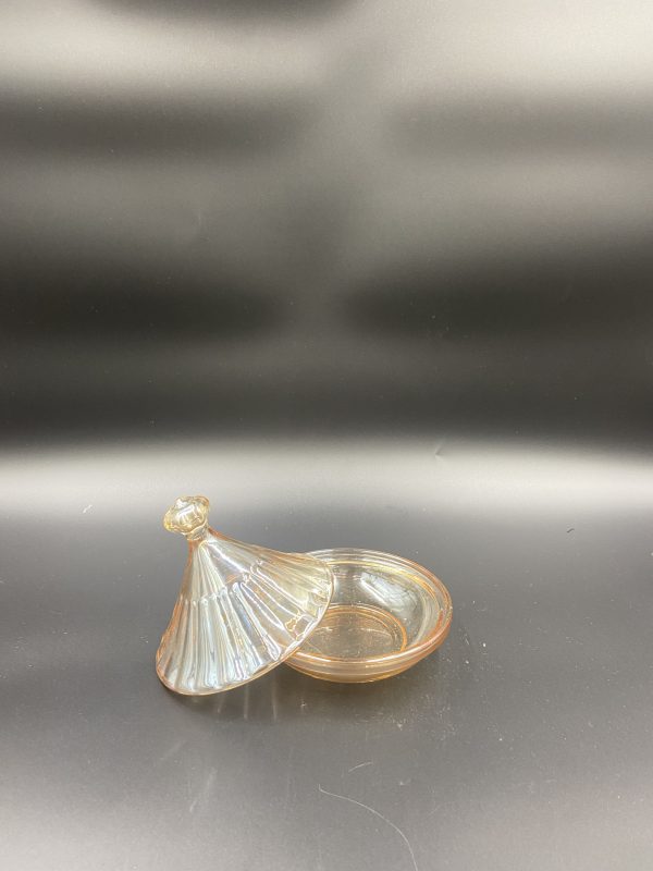 Mini tajine gold transparent