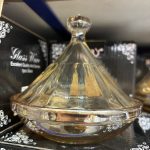 Mini tajine gold en verre