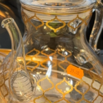 Théière en verre gold 1.5l