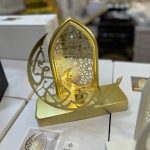 Centre de table gold lune lumineuse