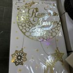 Suspension gold ramadan