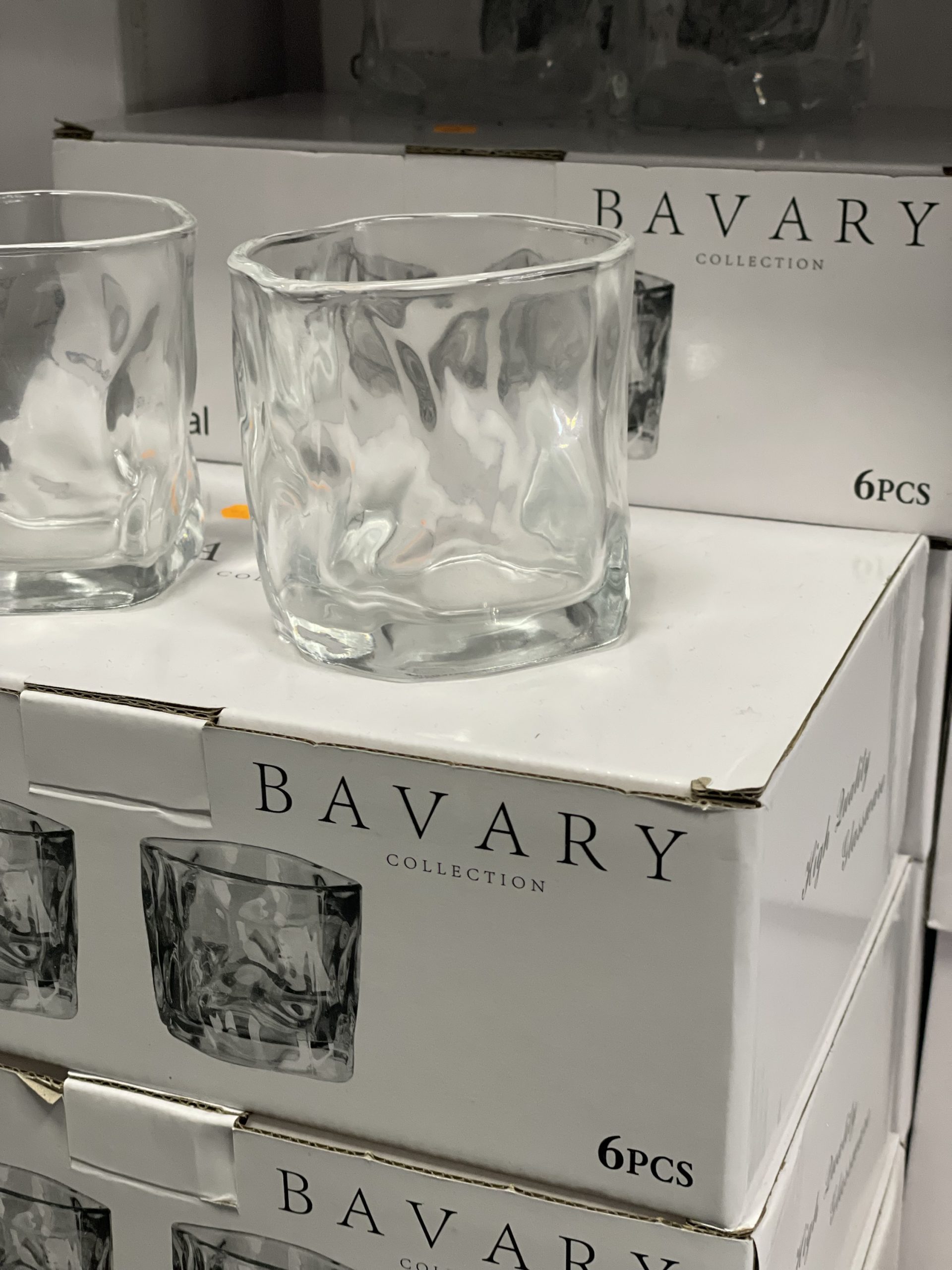 Verre par 6
